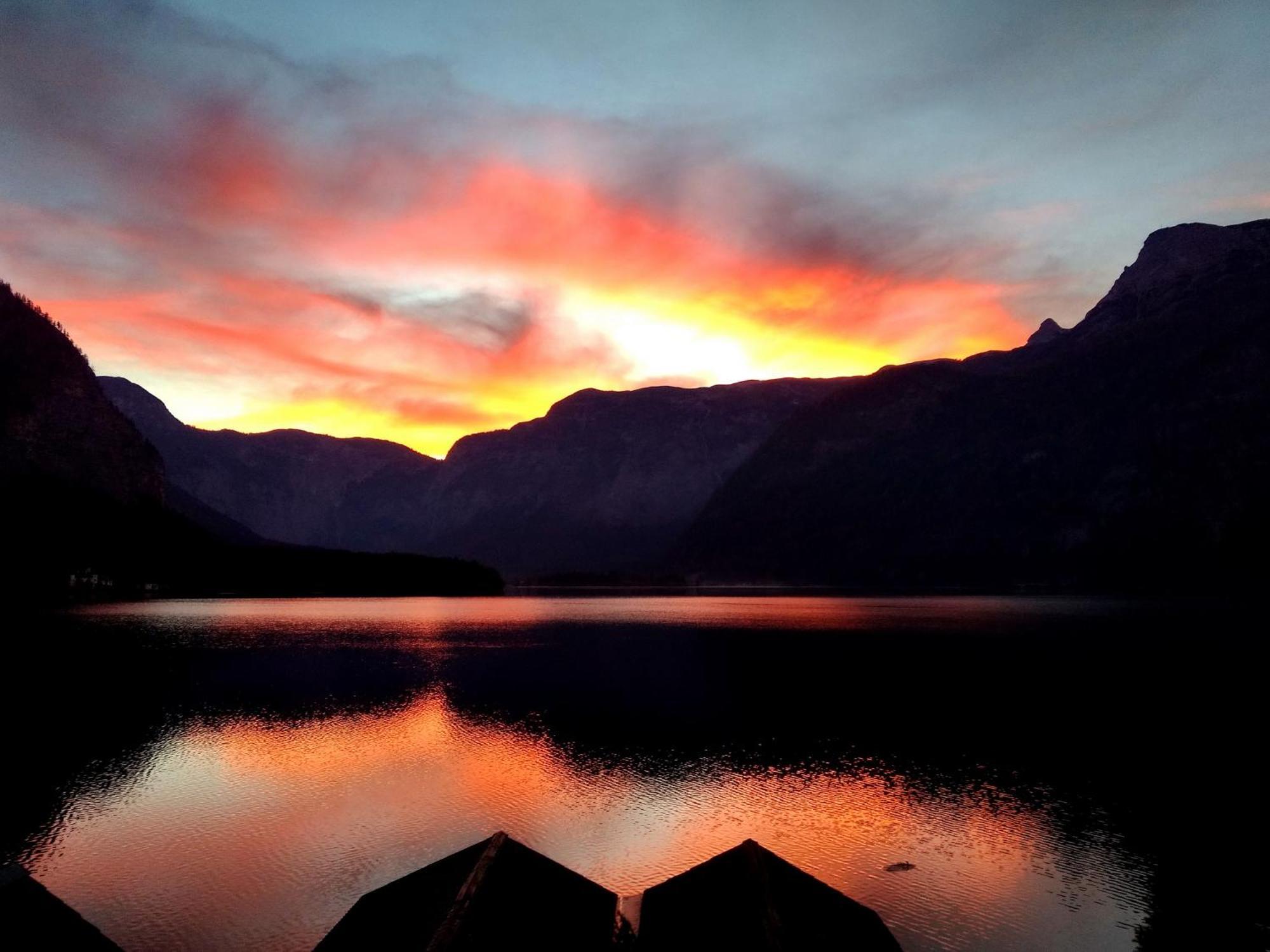 Haus Alpenblick Appartement Obertraun Buitenkant foto