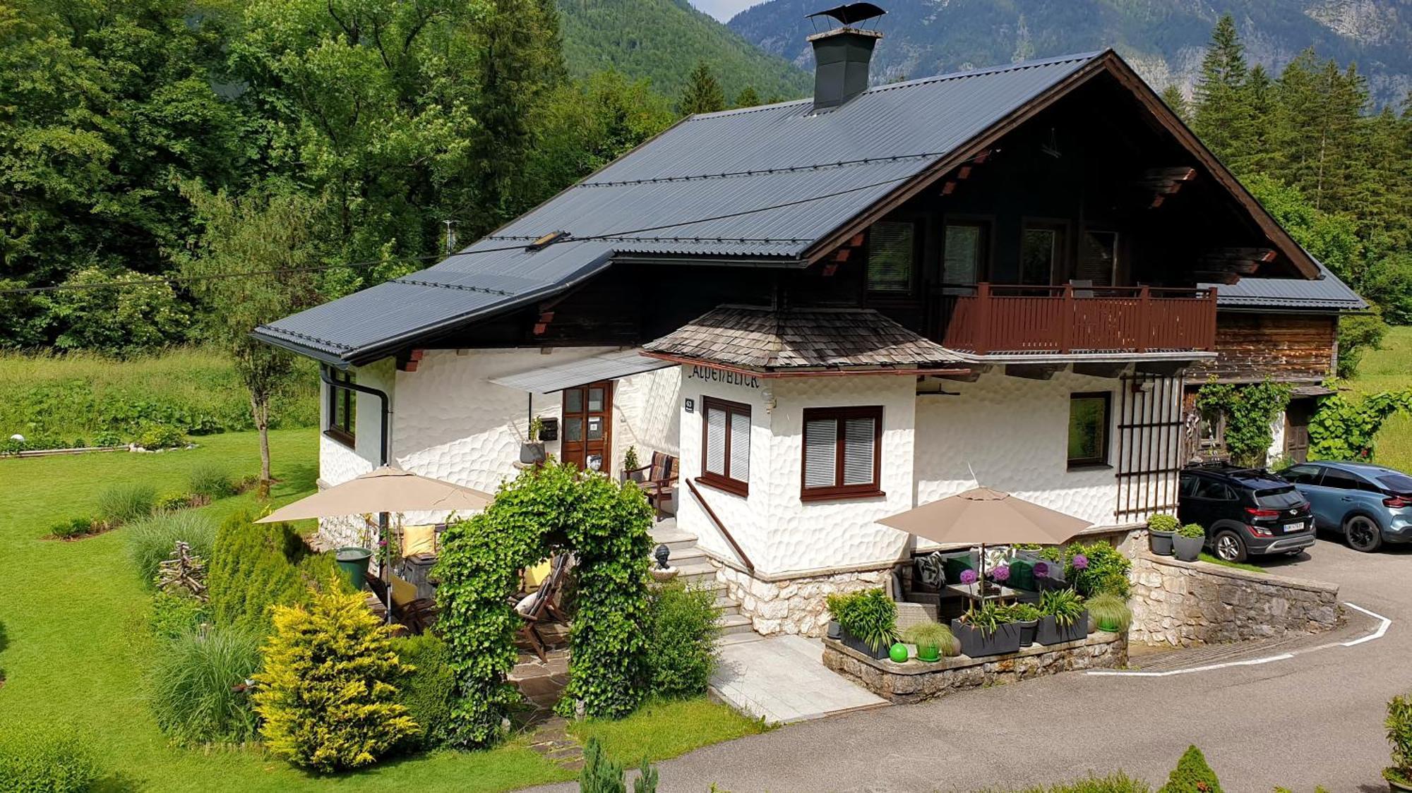 Haus Alpenblick Appartement Obertraun Buitenkant foto