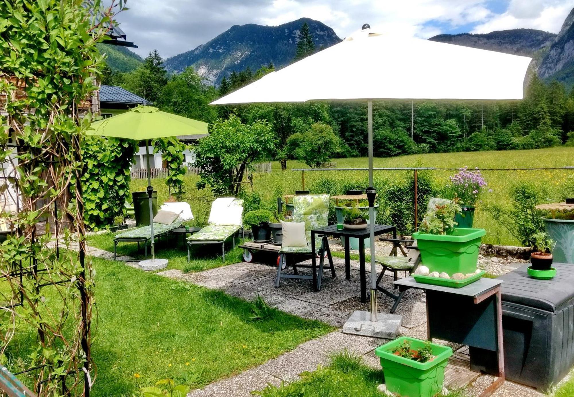 Haus Alpenblick Appartement Obertraun Buitenkant foto